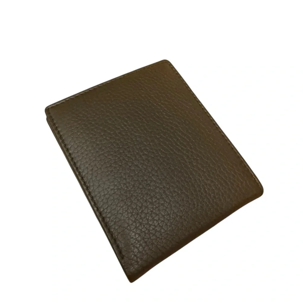 Dustin black leather men’s wallet. Made in Italy. NIB